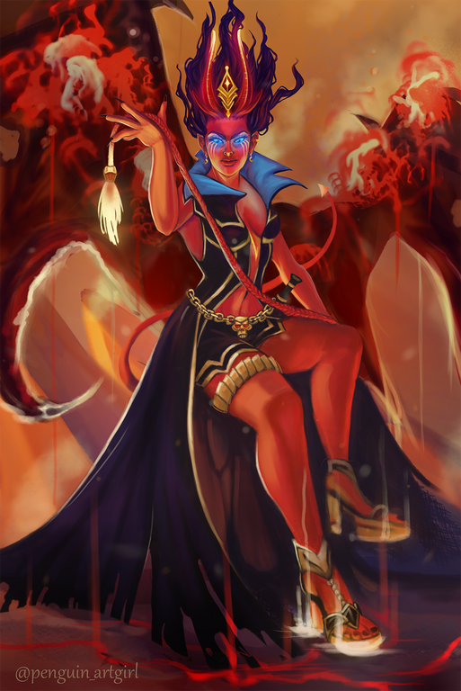 Фанарт повний зріст | Складний фон | Деталі 1590 грн